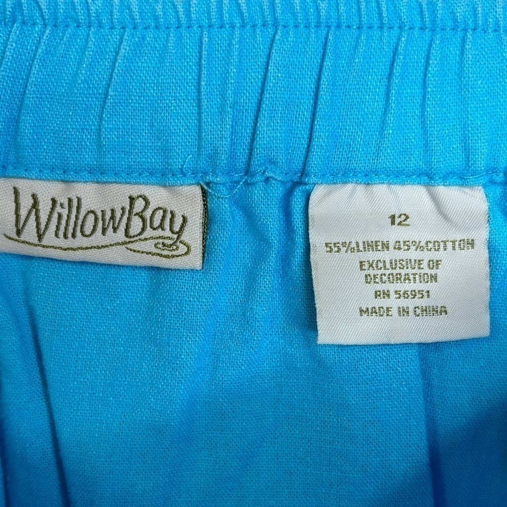 Willow Bay blue long Skirt Size 12 - Picture 7 of 11